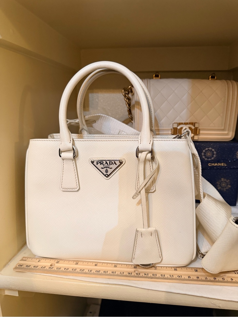 Prada Re-Edition Galleria Saffiano Leather Bag